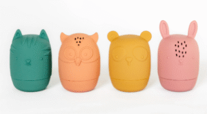 Silicone Animal Bath Toy Set