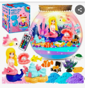 Mermaid Light-Up Terrarium Kit