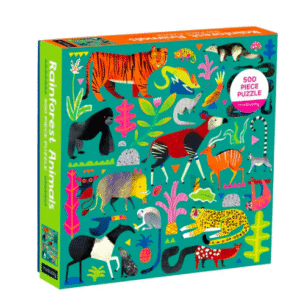 Rainforest Animals 500 pc Jigsaw Puzzle