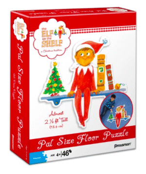 The Elf on the Shelf Floor Puzzle