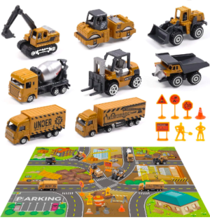 DigHealth Construction Trucks w/Mat