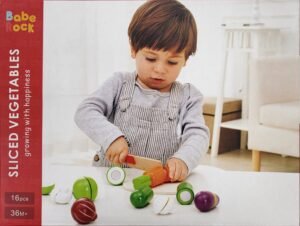Sliced Vegetables Toy 16 pc