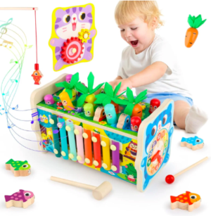Fishing Harvest Turnips With Xylophone