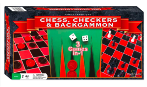 Chess, Checkers and Backgammon