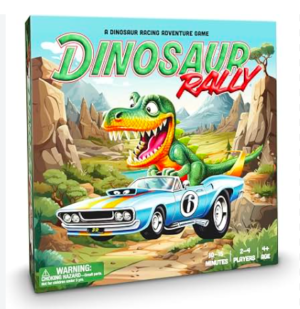 Dinosaur Rally Board Game