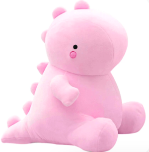 Plush Pink Dinosaur