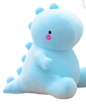 Plush Blue Dinosaur